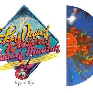 LOS VIEJOS ROCKEROS NUNCA MUEREN - BLUE SPLATTER