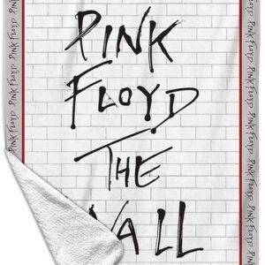 Rocksax - Pink Floyd - The Wall - Sherpa Fleece Throw (50 in x 60 in)